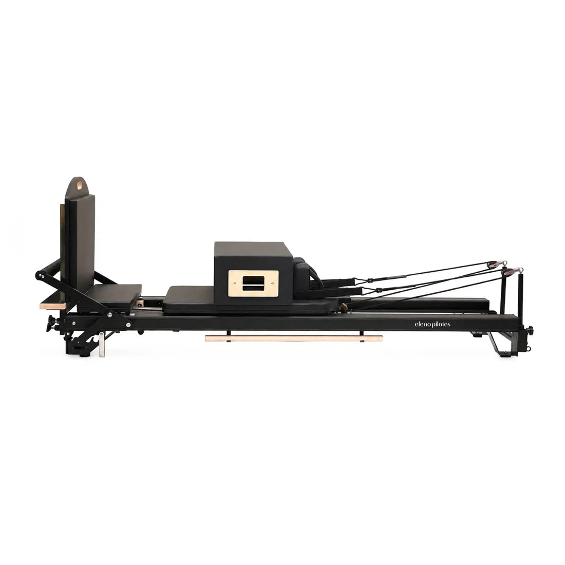 Eleno E2 Max black aluminium Pilates reformer – product image 1