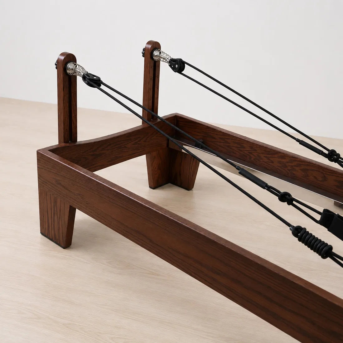 Eleno Home Fit Pro black red oak Pilates reformer – product image 8