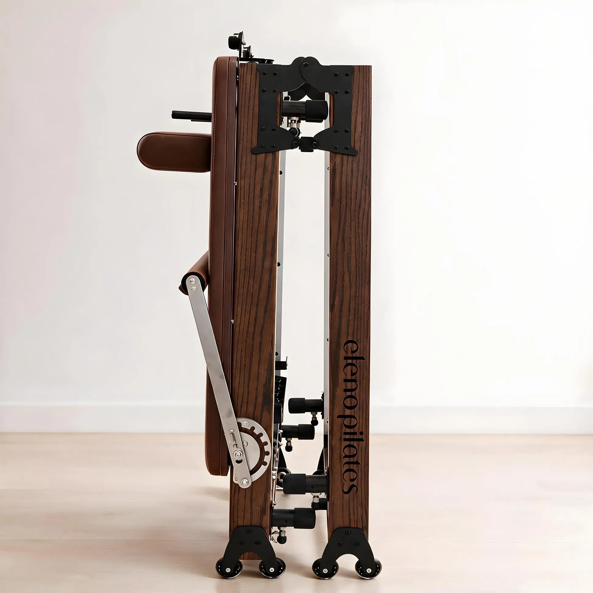 Eleno Home Fit foldable red oak Pilates reformer – product image 4